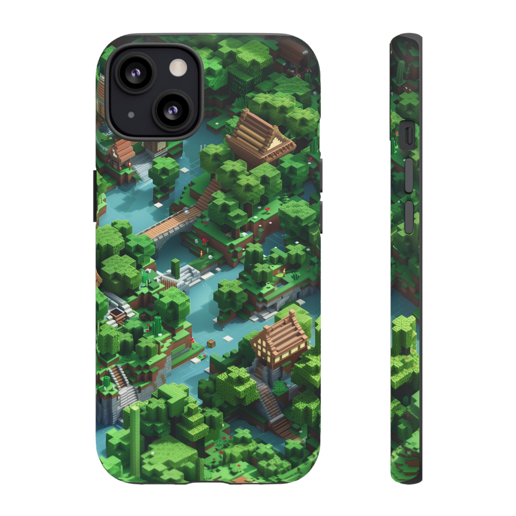 Minecraft Mini World Tough Case