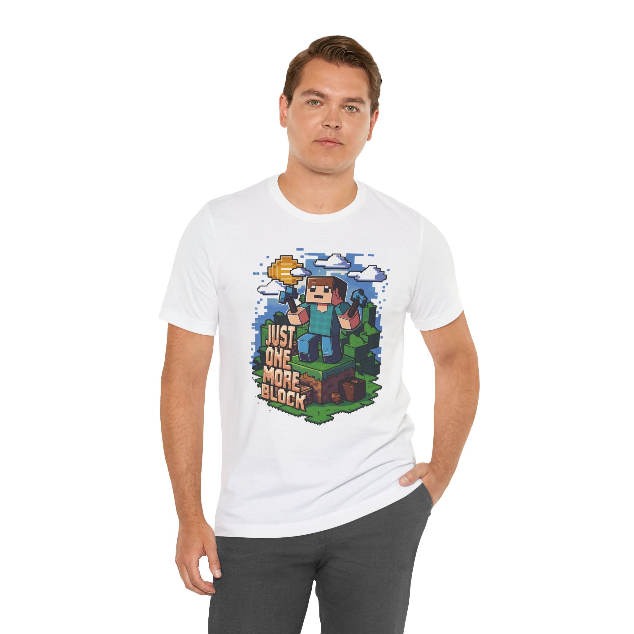 Minecraft Just One More Block Unisex T-Shirt