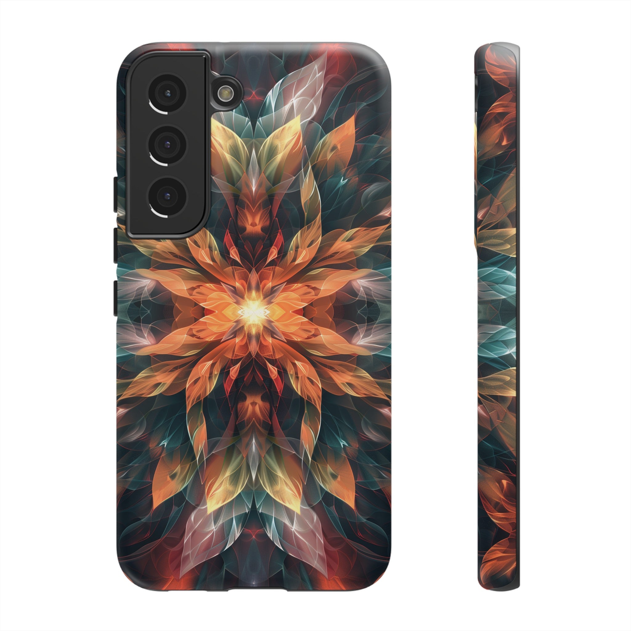 Radiant Bloom Fusion Tough Case