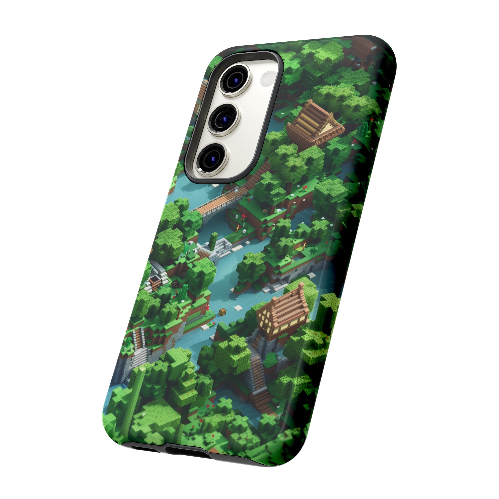 Minecraft Mini World Tough Case