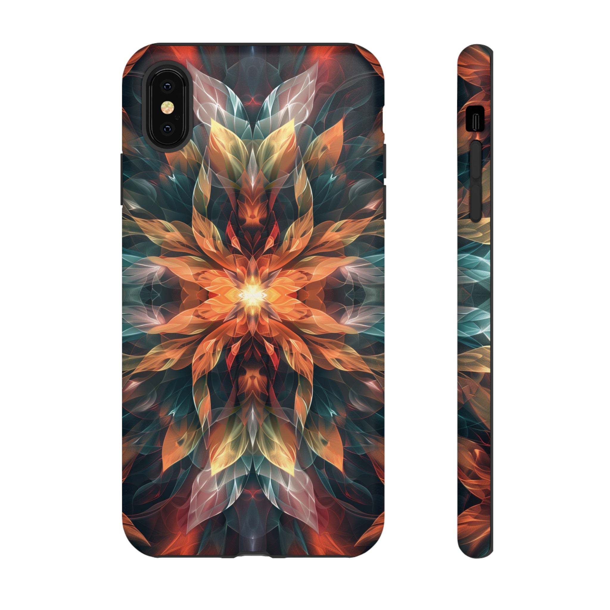 Radiant Bloom Fusion Tough Case