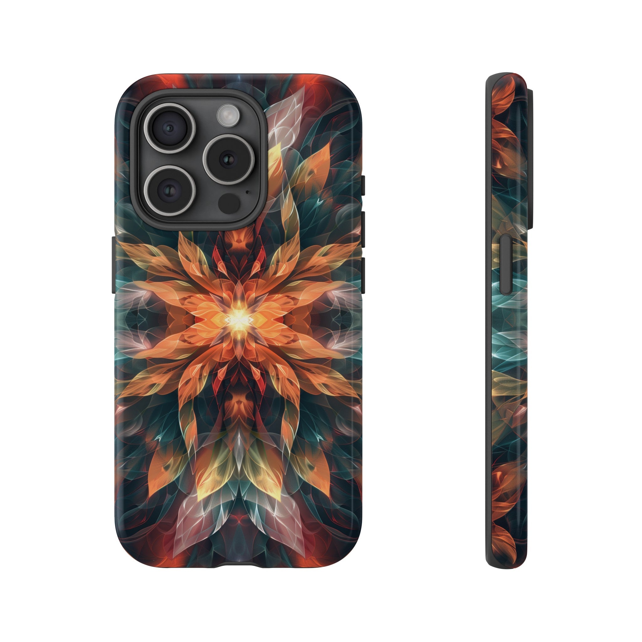 Radiant Bloom Fusion Tough Case