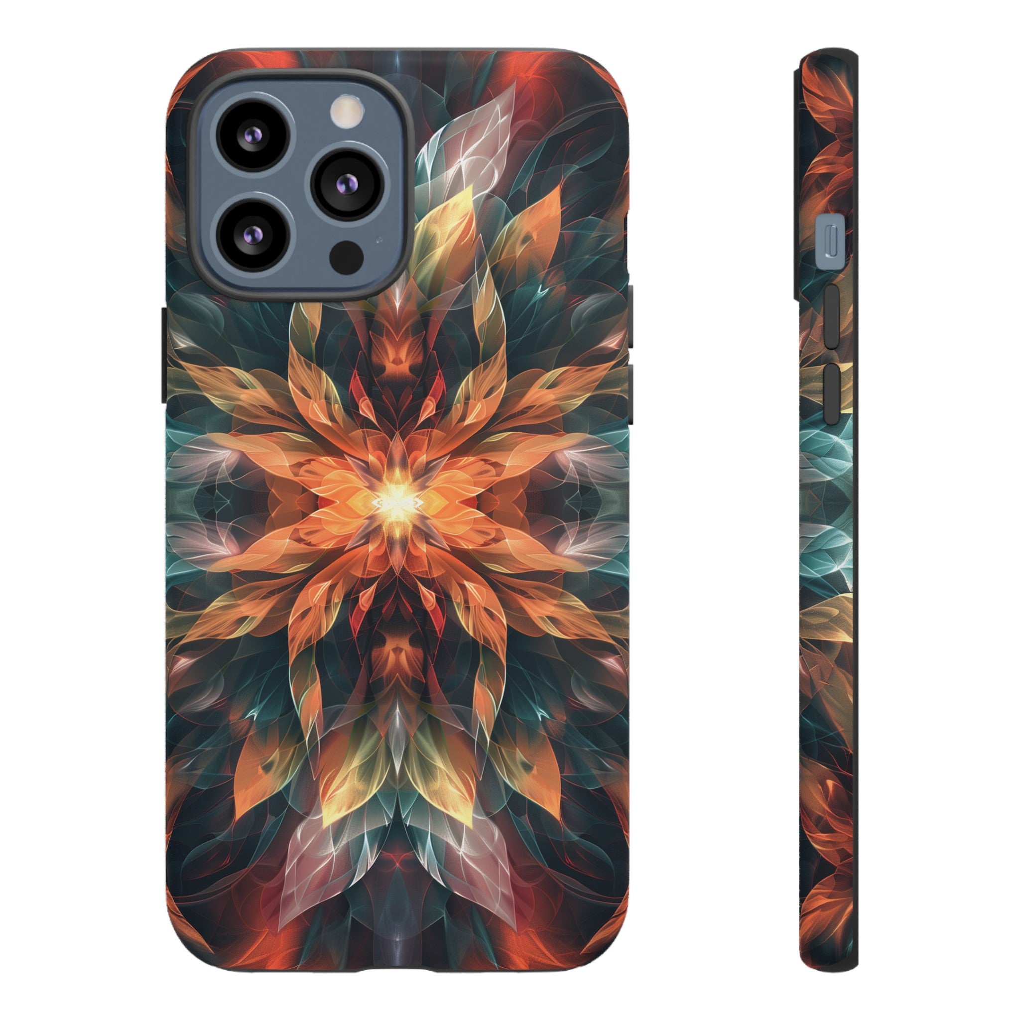 Radiant Bloom Fusion Tough Case