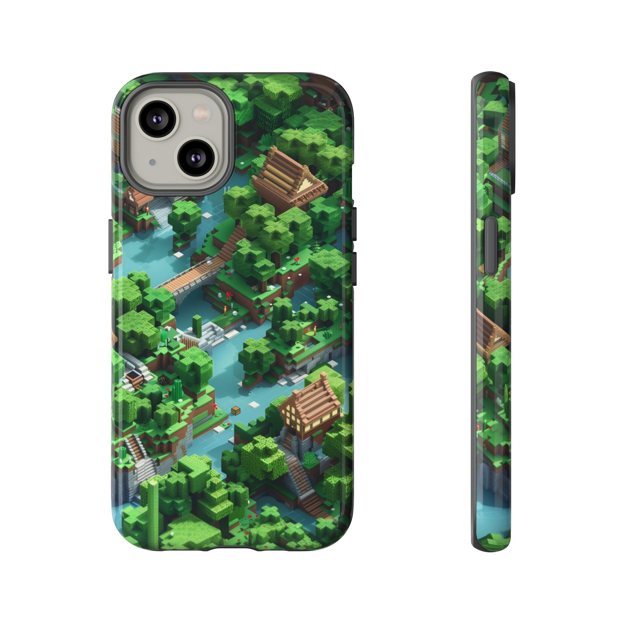 Minecraft Mini World Tough Case