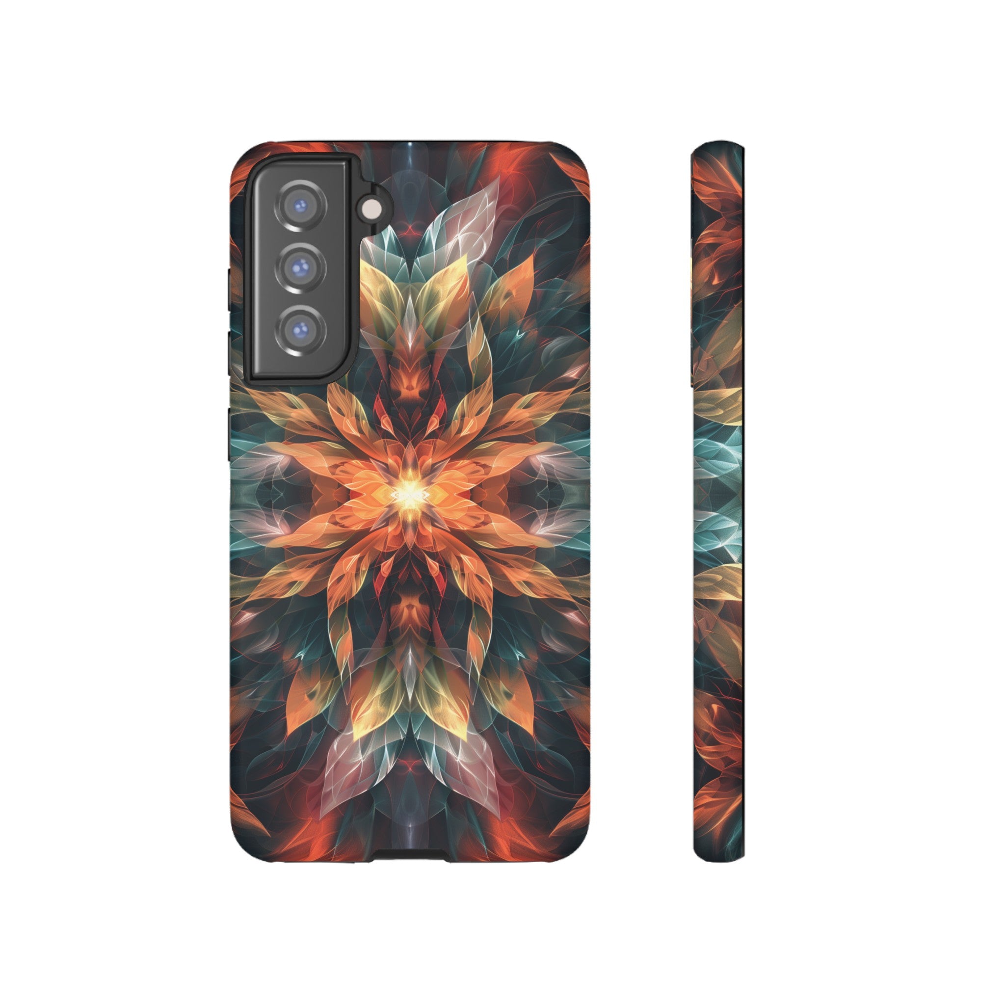 Radiant Bloom Fusion Tough Case