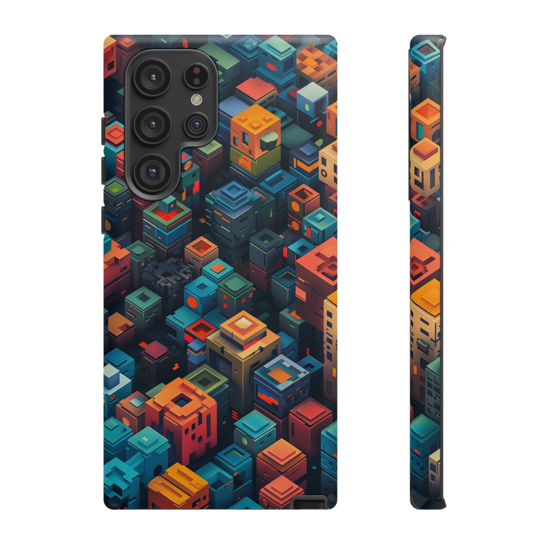 Pixel City Heights Tough Case