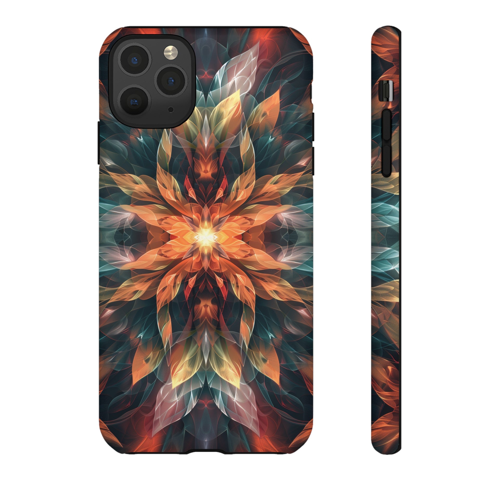 Radiant Bloom Fusion Tough Case