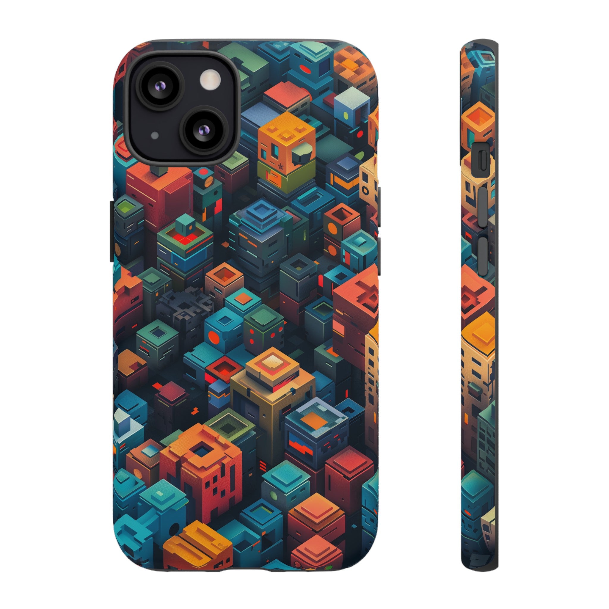 Pixel City Heights Tough Case