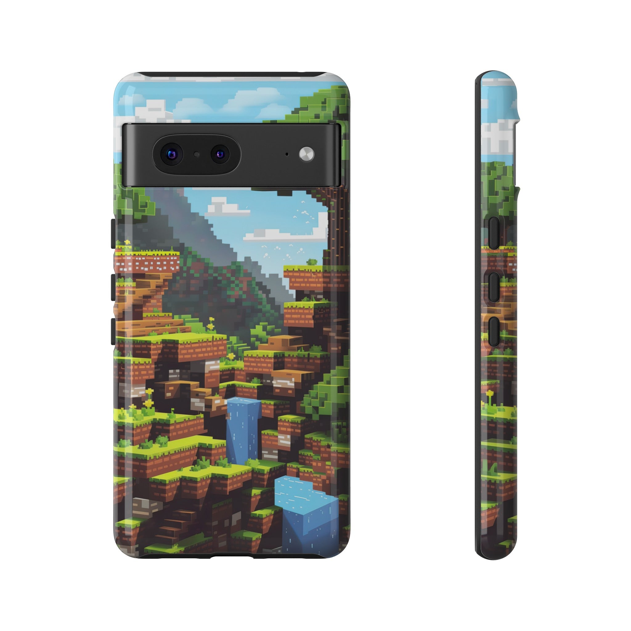 Minecraft Green Hills Tough Case