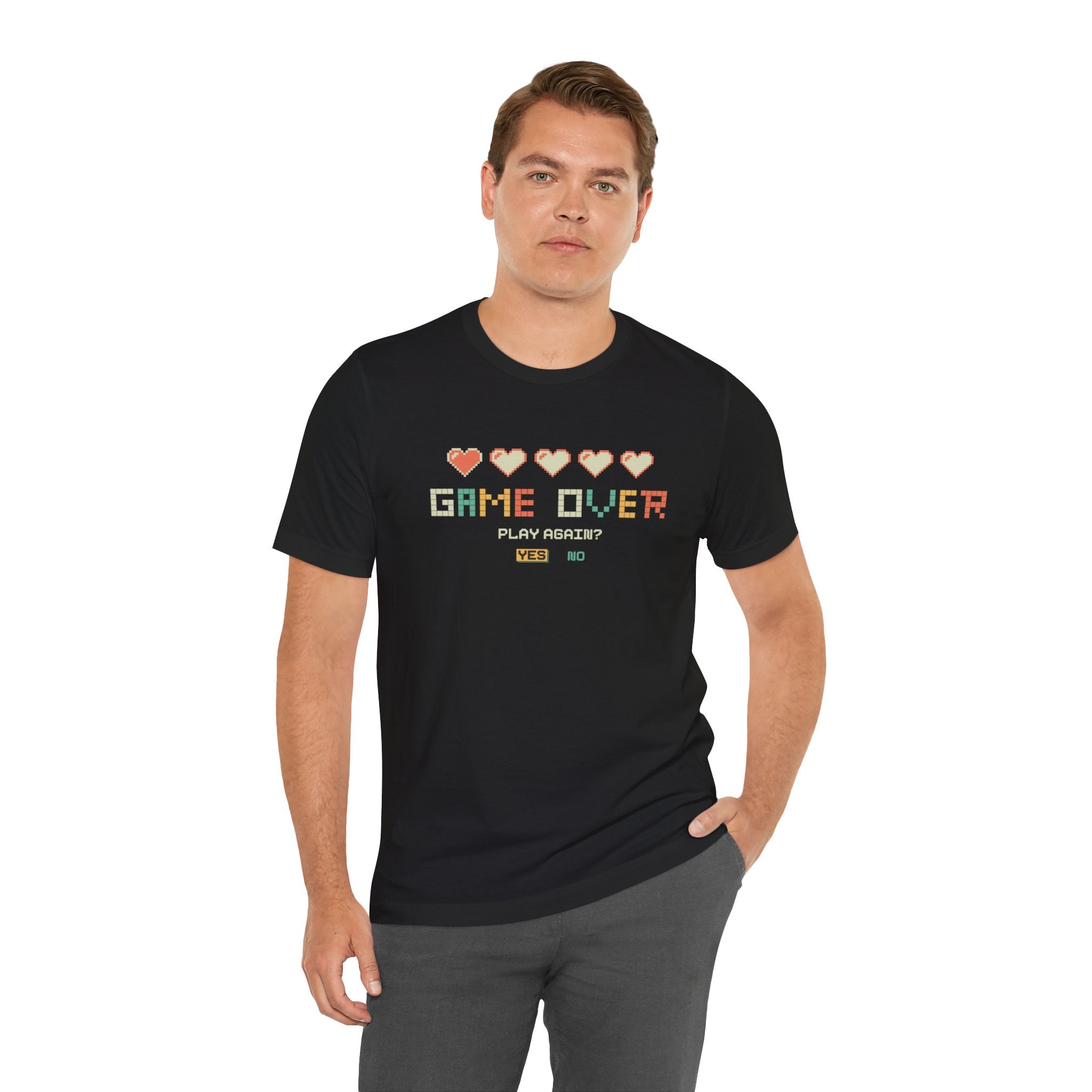 Game Over Play Again Unisex T-Shirt