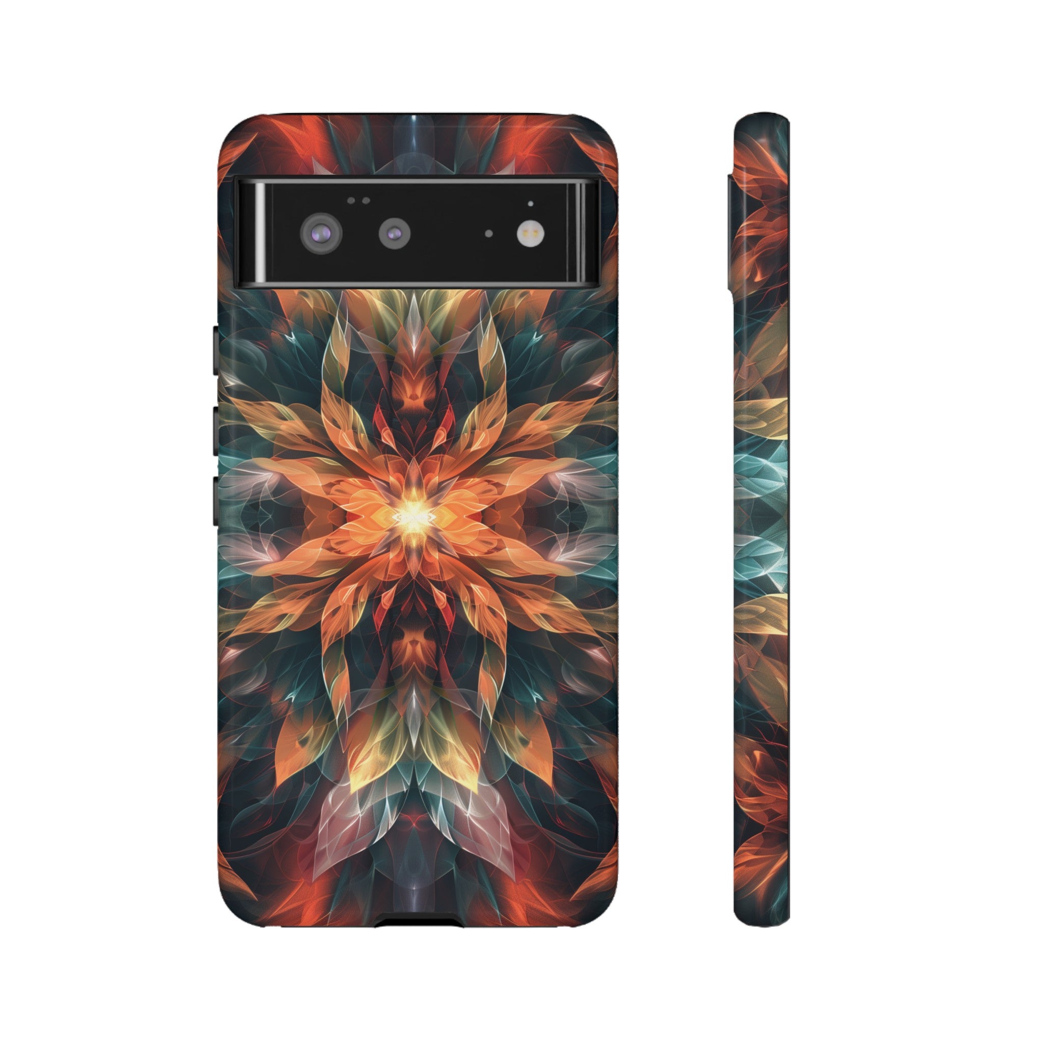 Radiant Bloom Fusion Tough Case