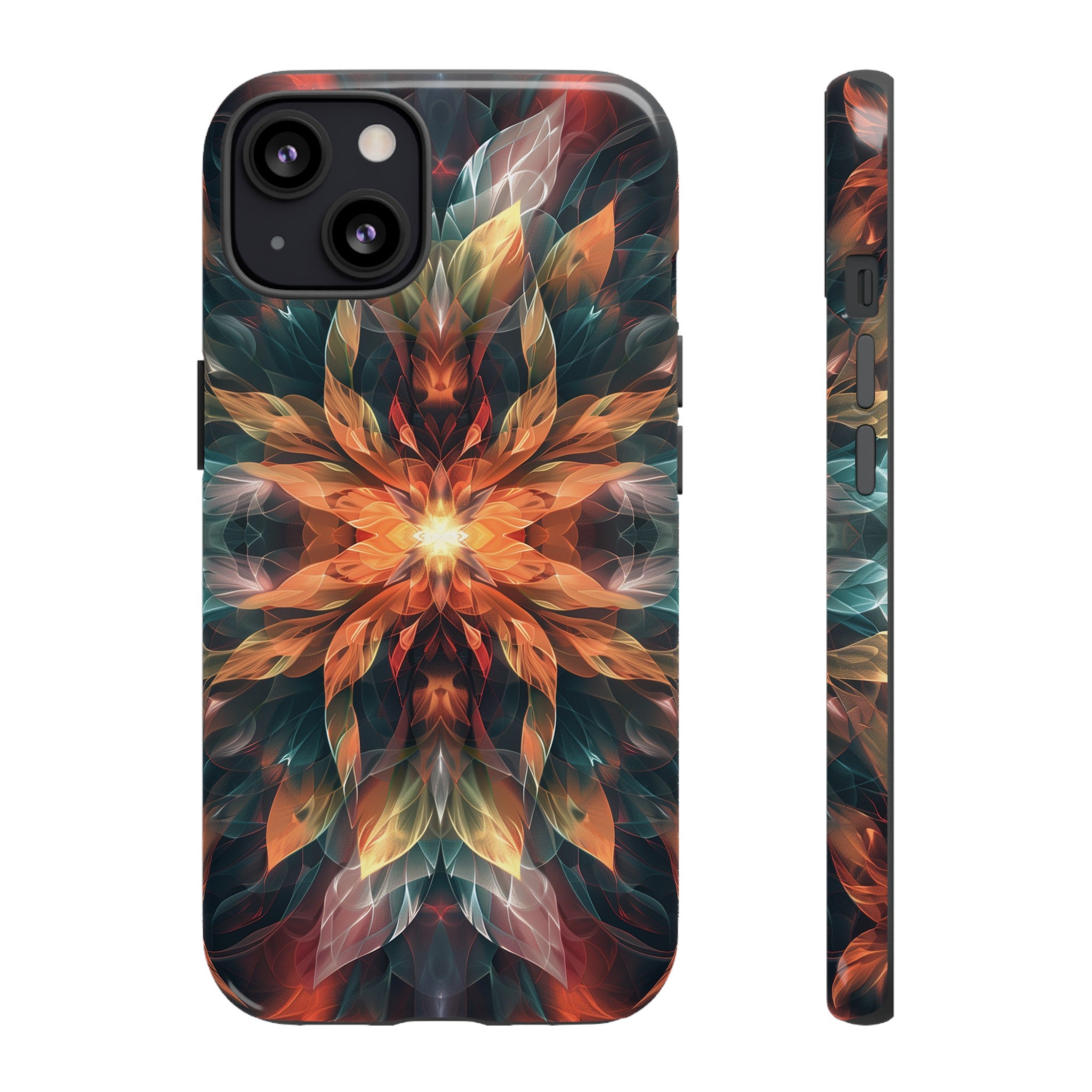 Radiant Bloom Fusion Tough Case