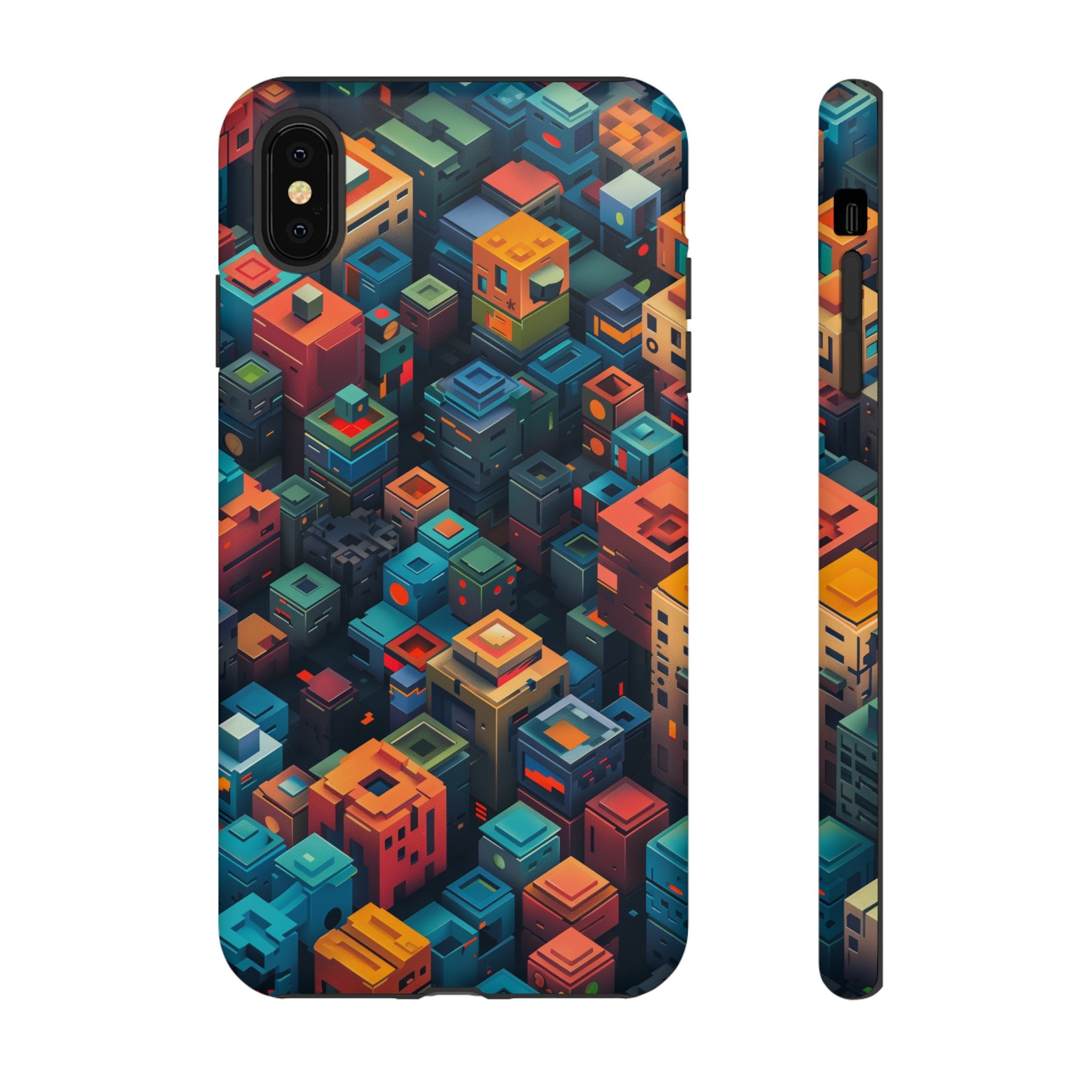 Pixel City Heights Tough Case