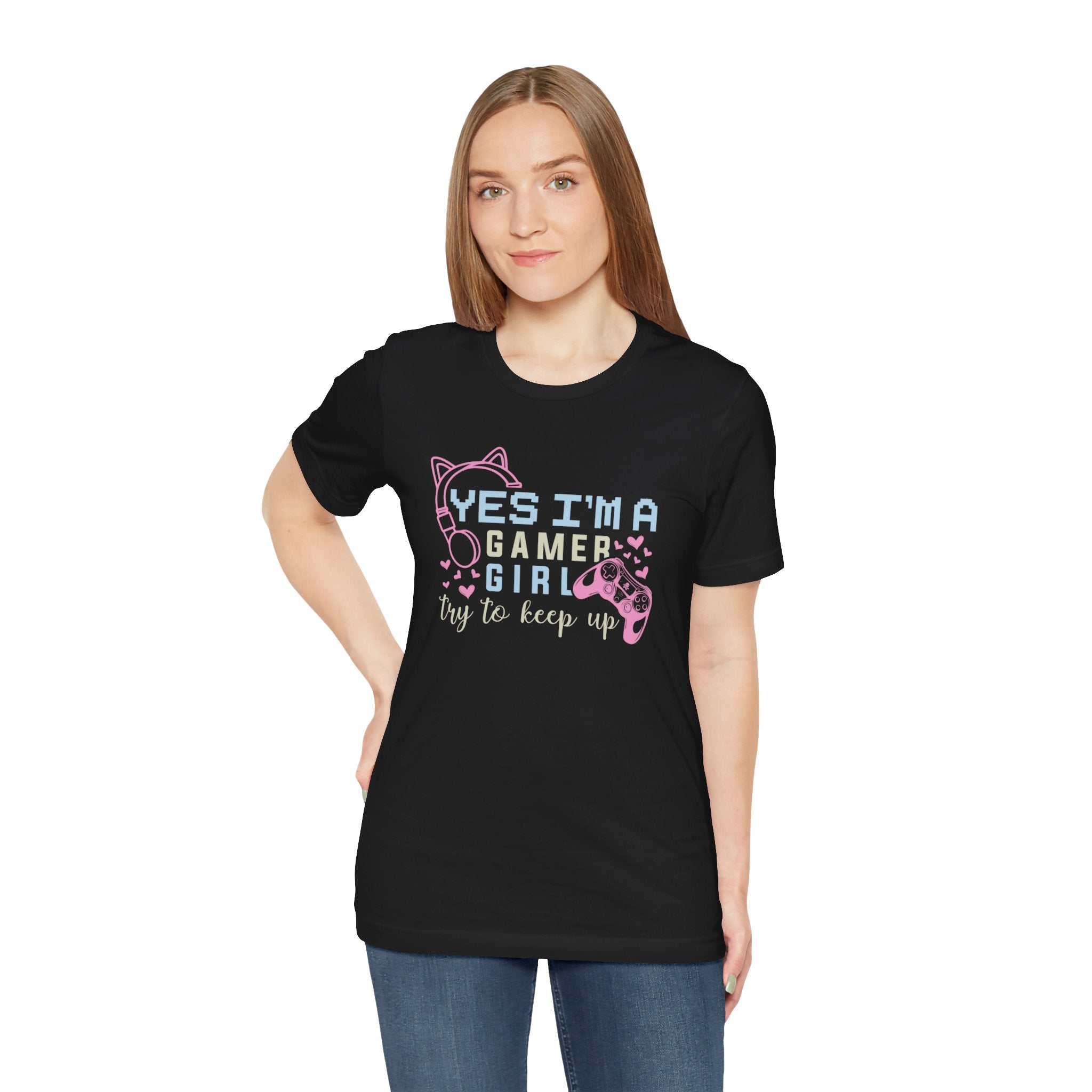 Gamer Girl Try To Keep Up T-Shirt