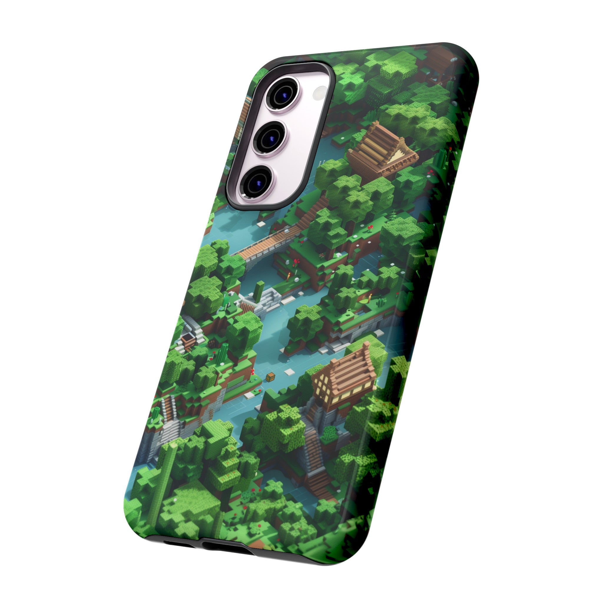 Minecraft Mini World Tough Case