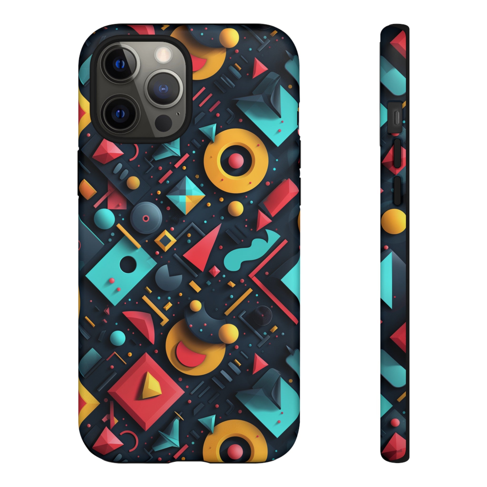 Playful Polygon Playground Tough Case