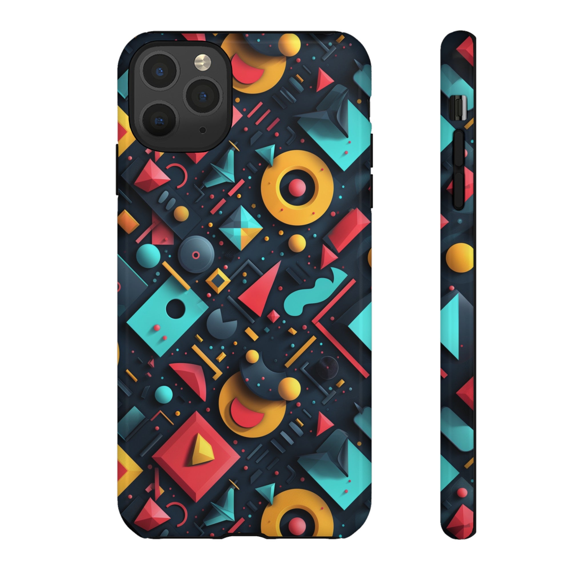 Playful Polygon Playground Tough Case