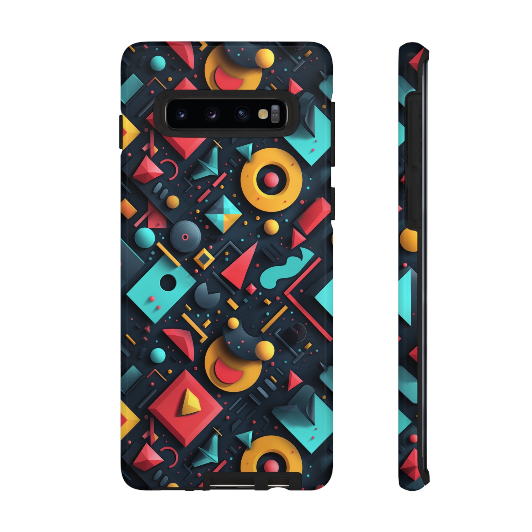 Playful Polygon Playground Tough Case