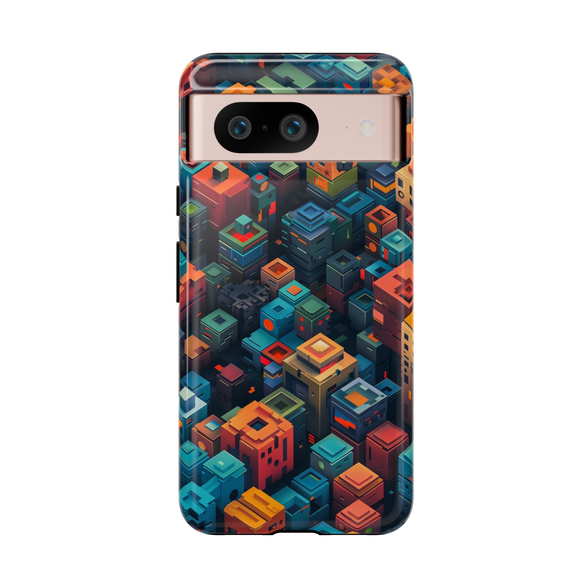 Pixel City Heights Tough Case