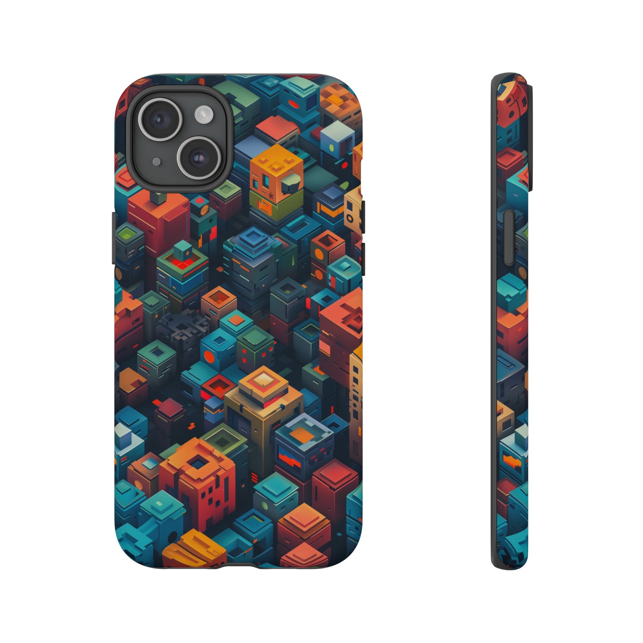 Pixel City Heights Tough Case