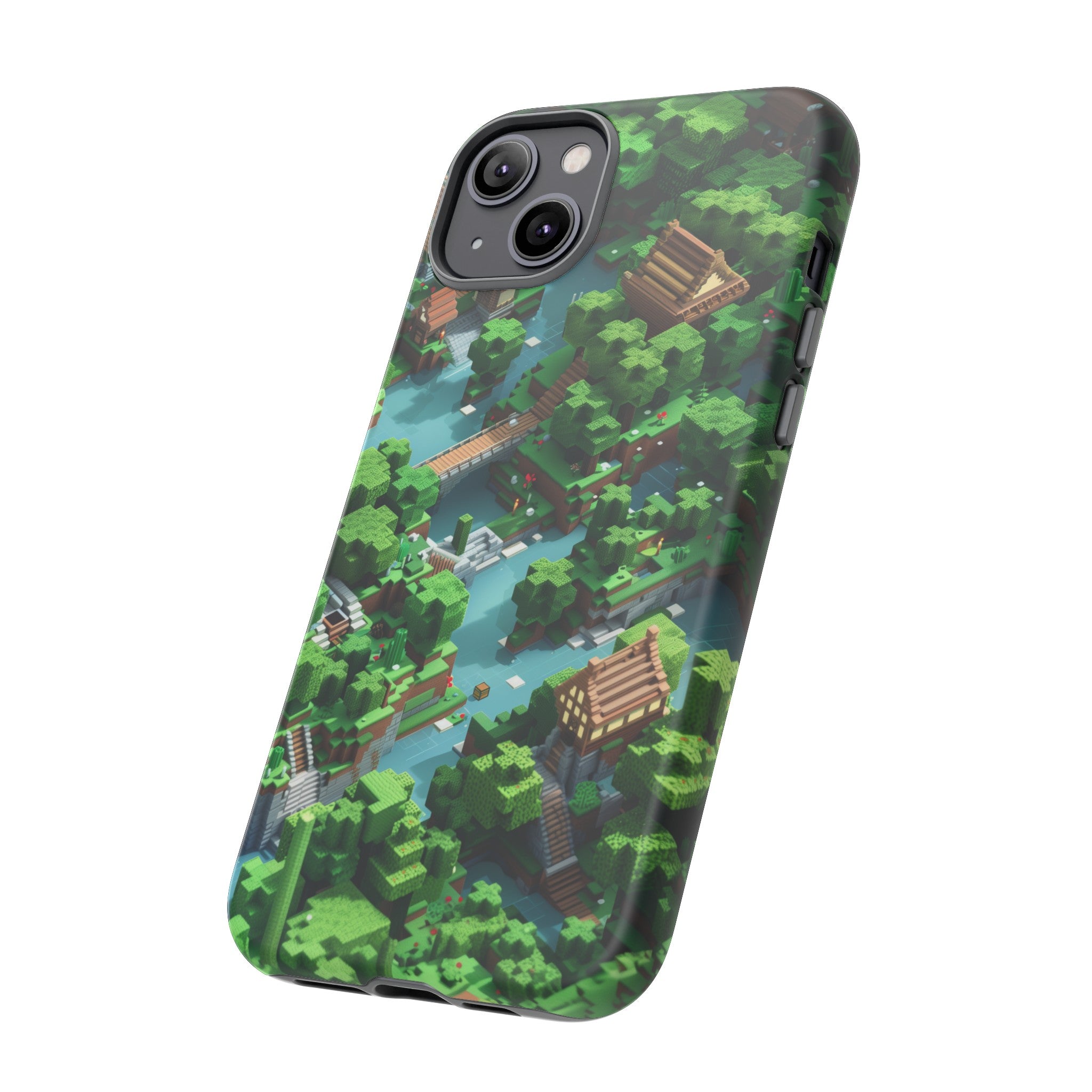 Minecraft Mini World Tough Case