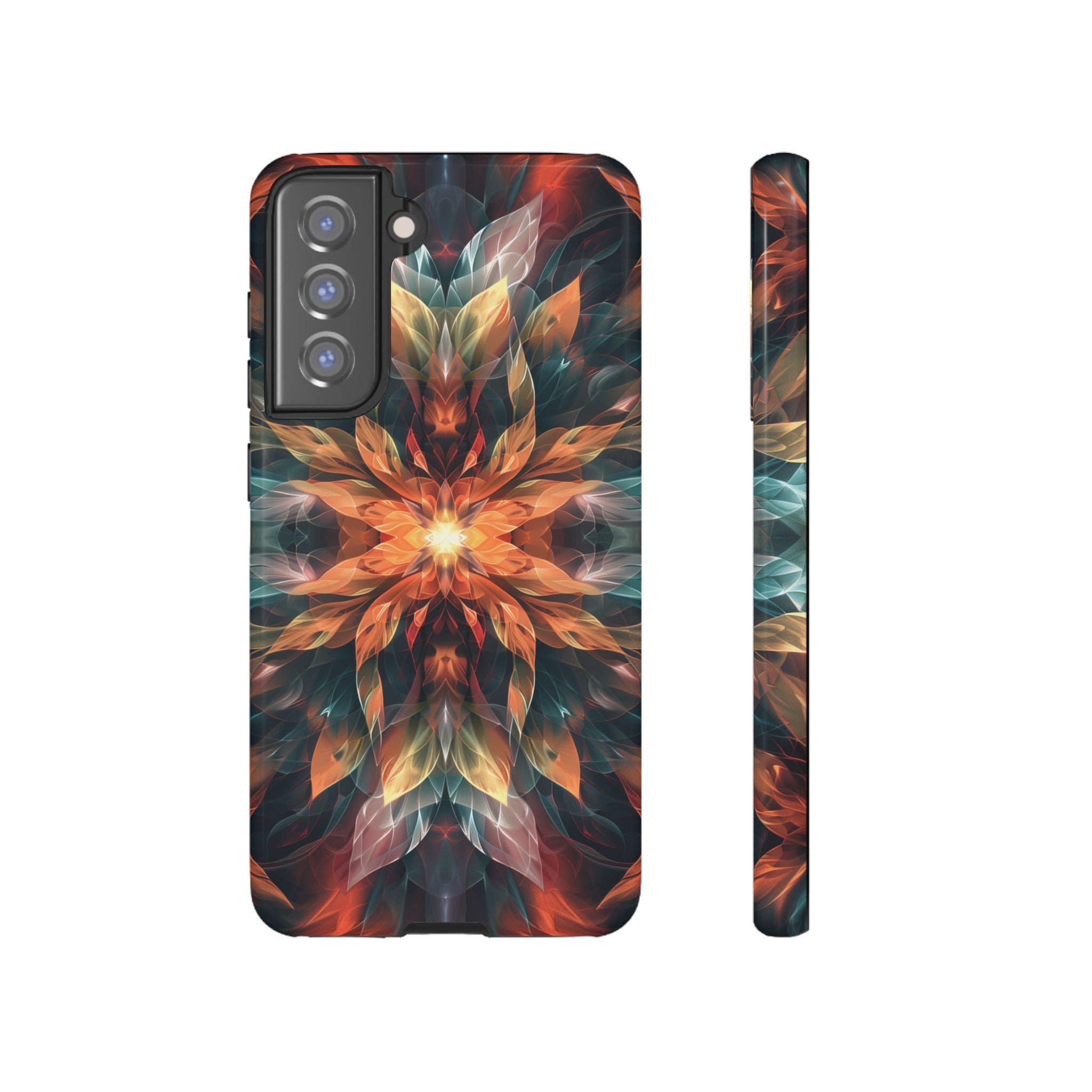 Radiant Bloom Fusion Tough Case