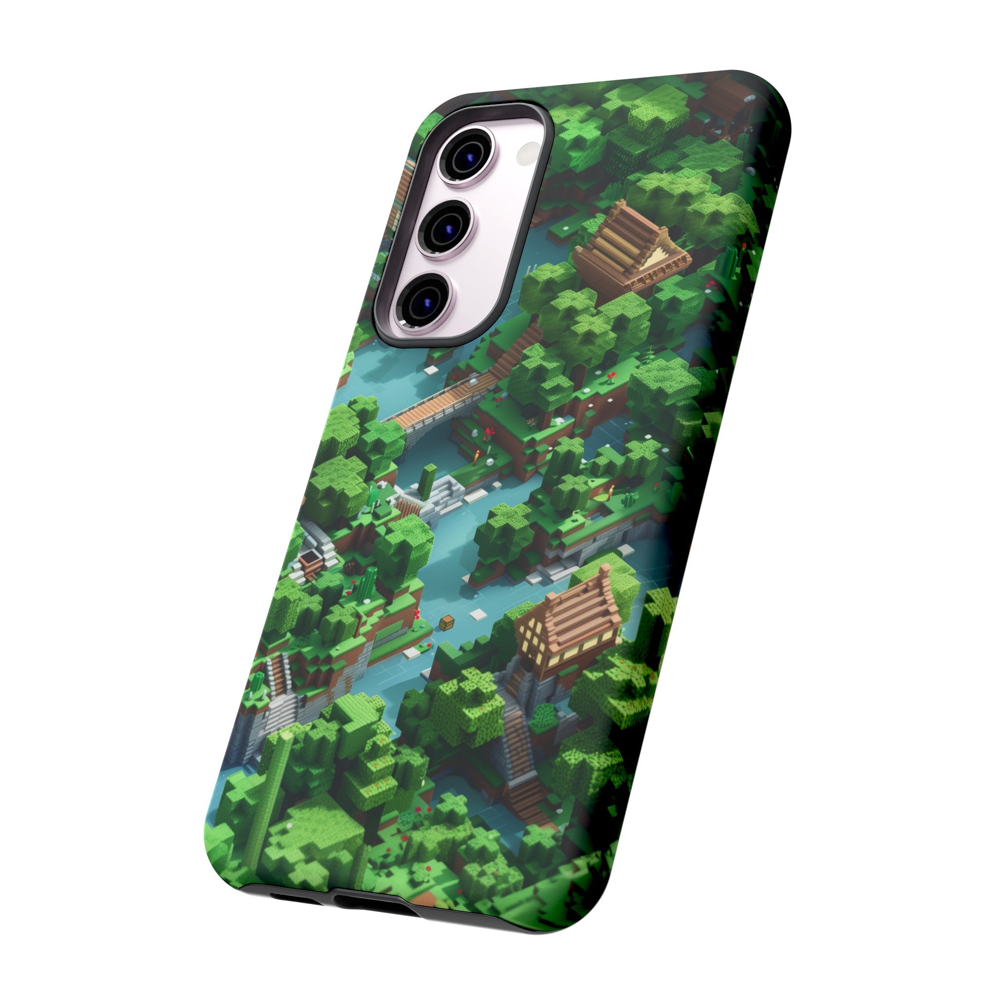 Minecraft Mini World Tough Case