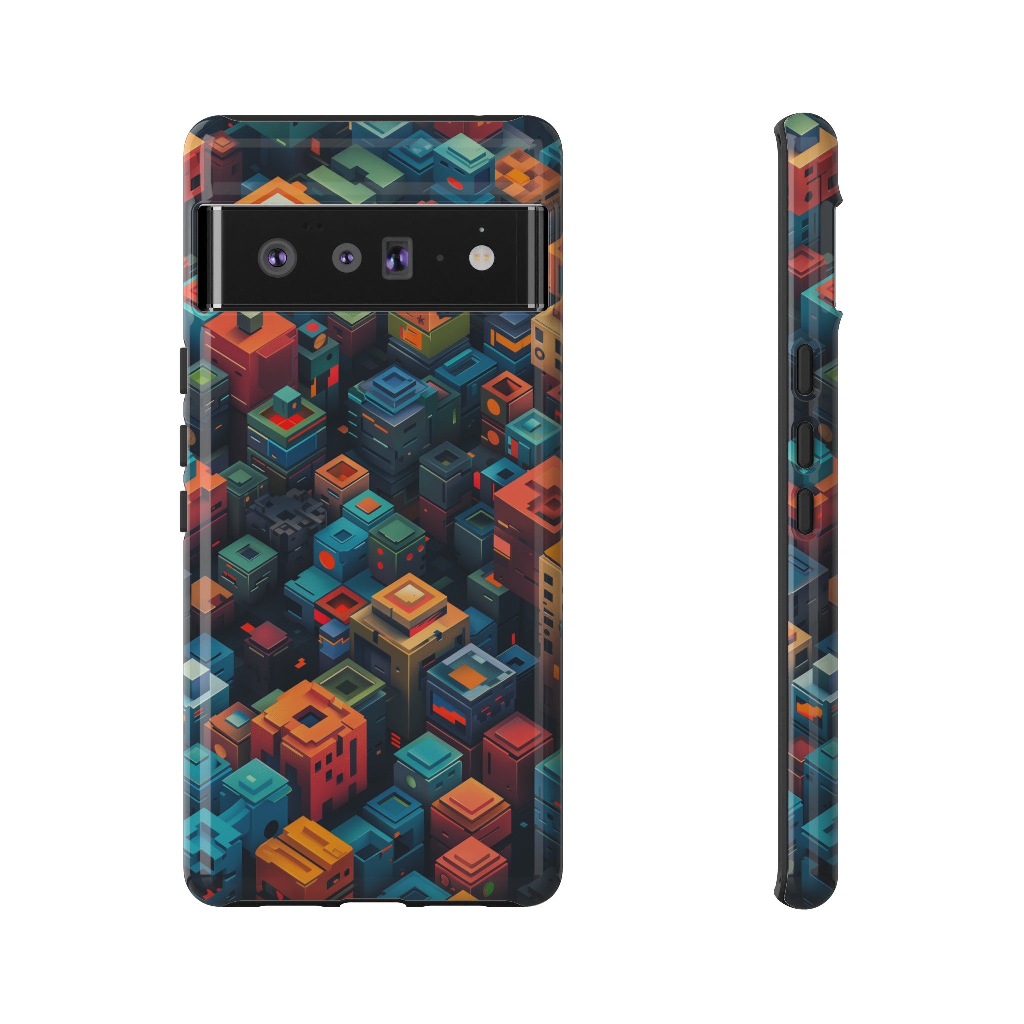 Pixel City Heights Tough Case