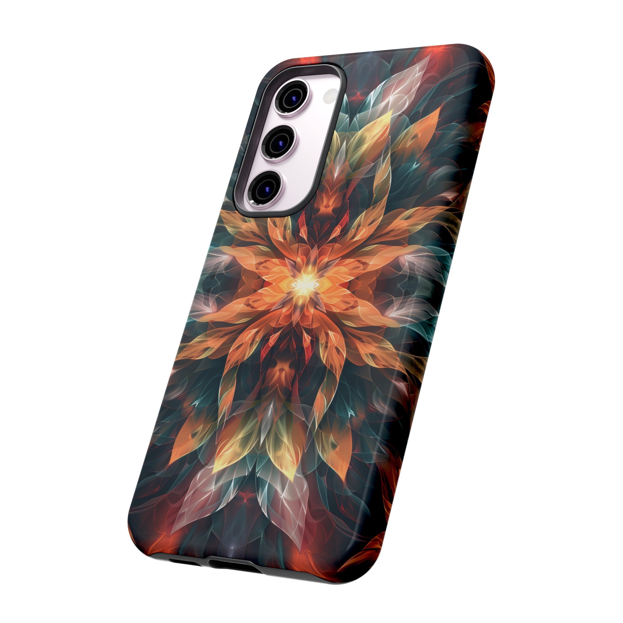 Radiant Bloom Fusion Tough Case