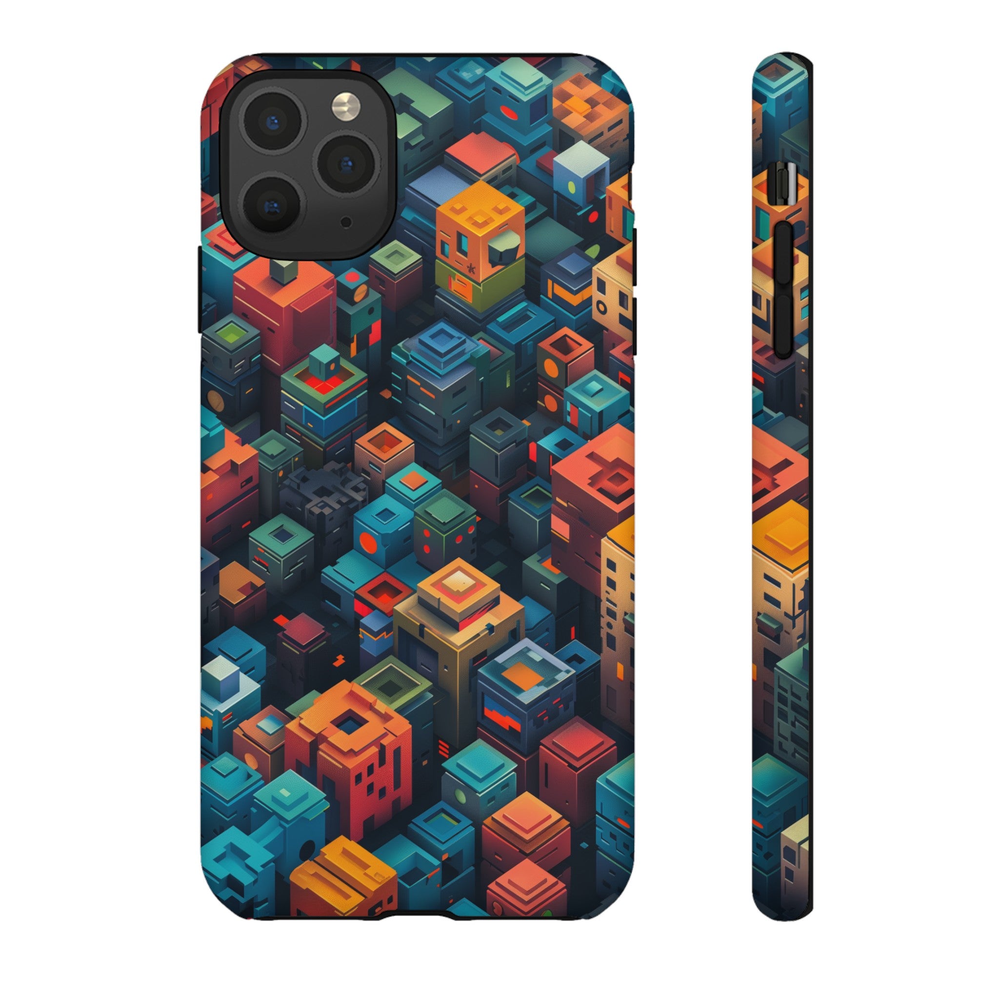 Pixel City Heights Tough Case