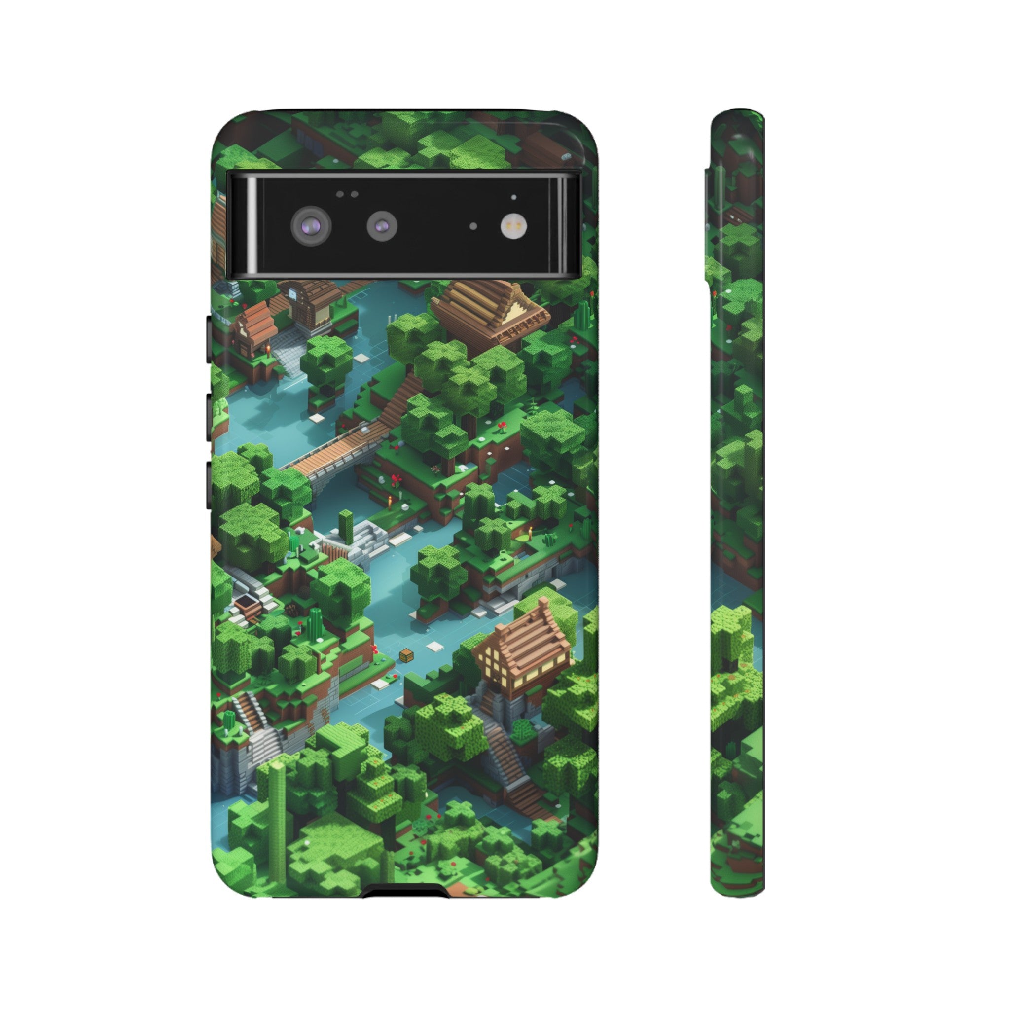 Minecraft Mini World Tough Case