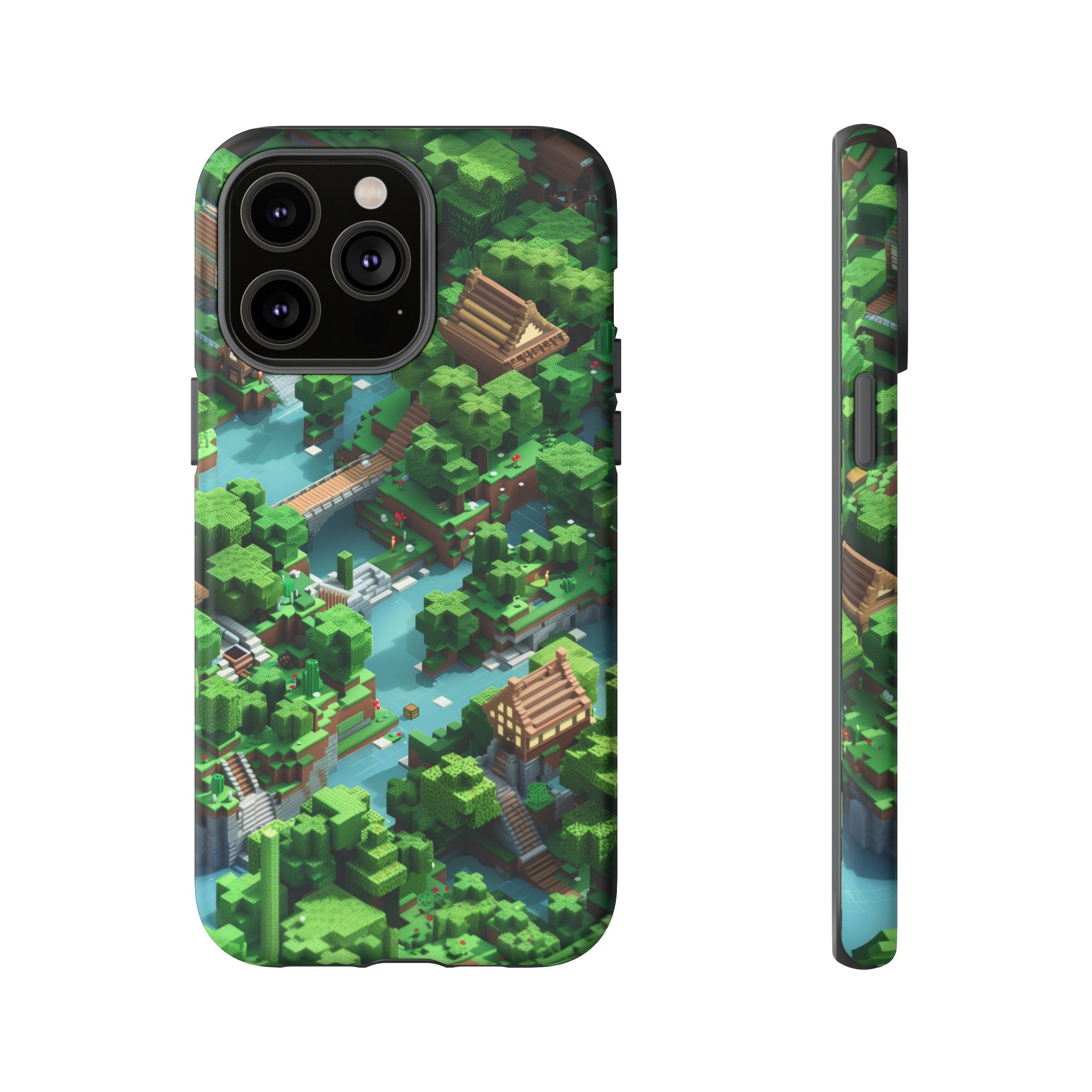 Minecraft Mini World Tough Case