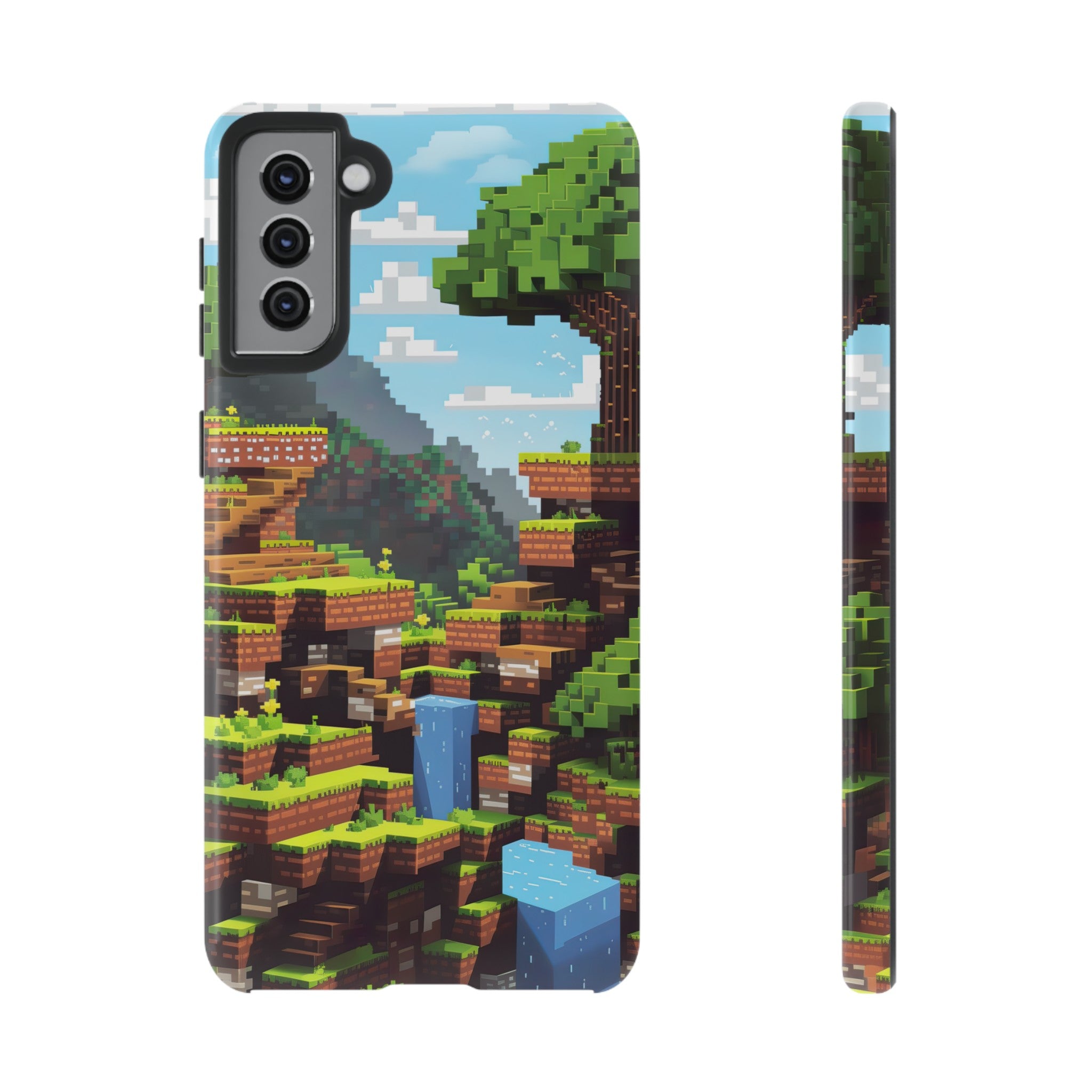 Minecraft Green Hills Tough Case