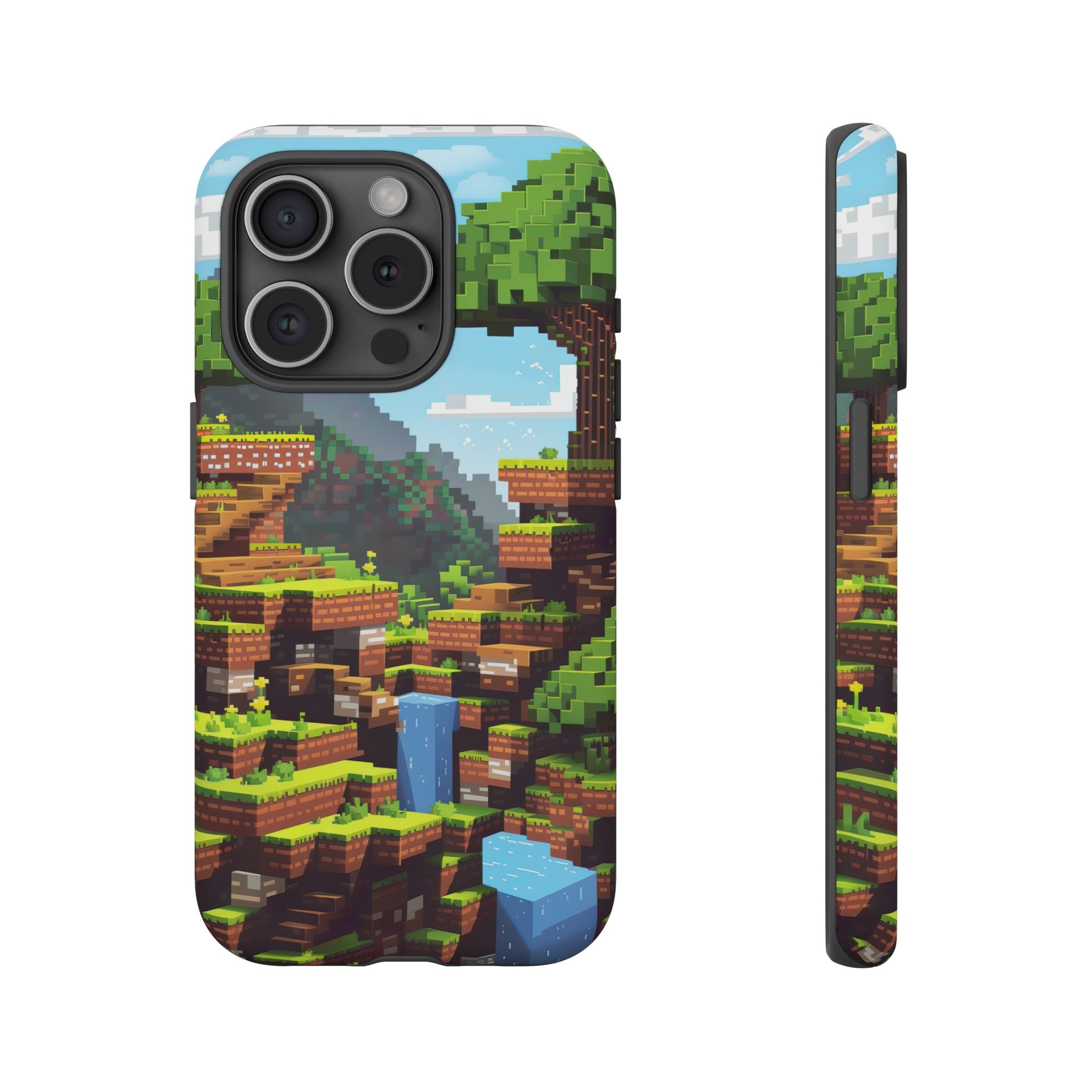 Minecraft Green Hills Tough Case