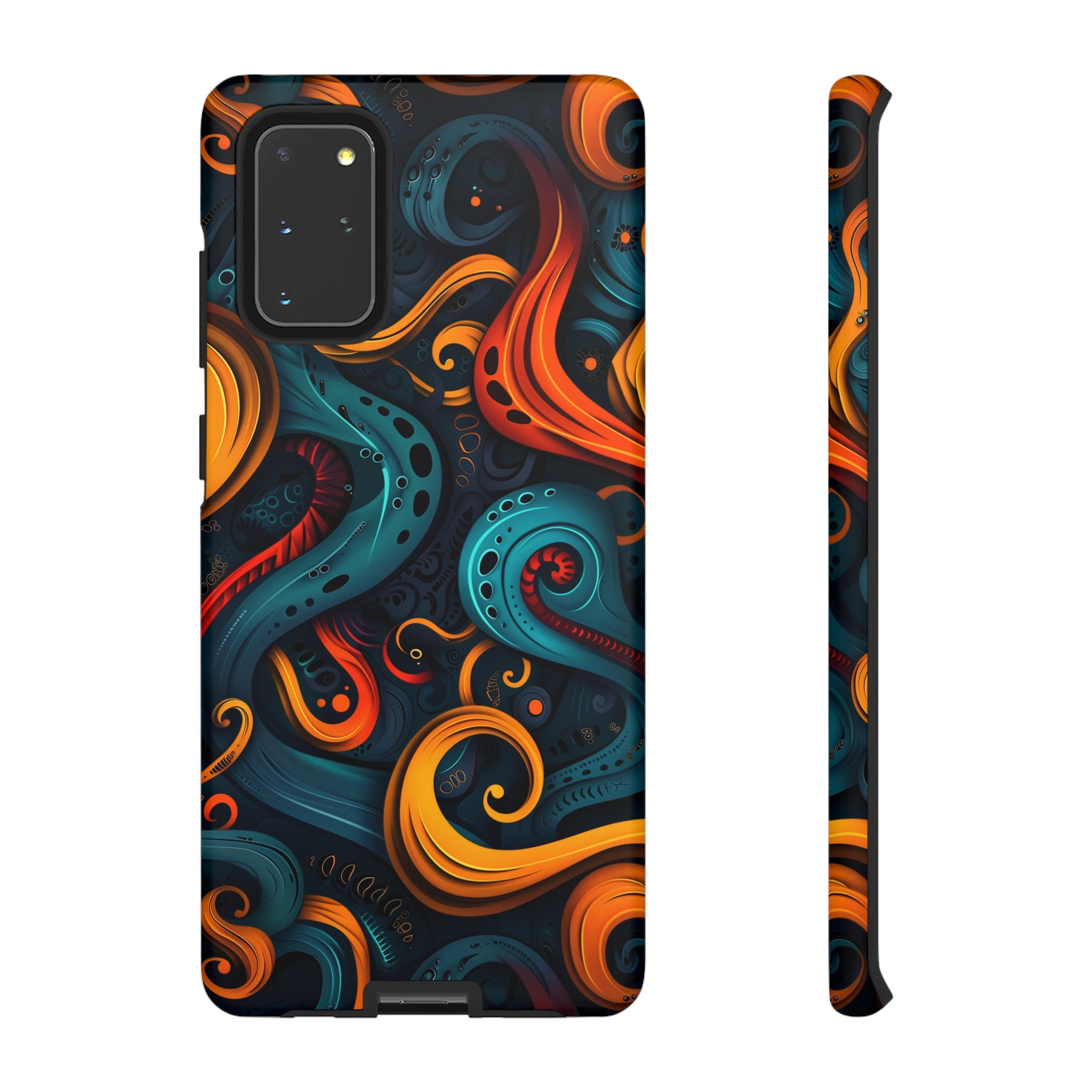 Aquaflame Swirls Tough Case