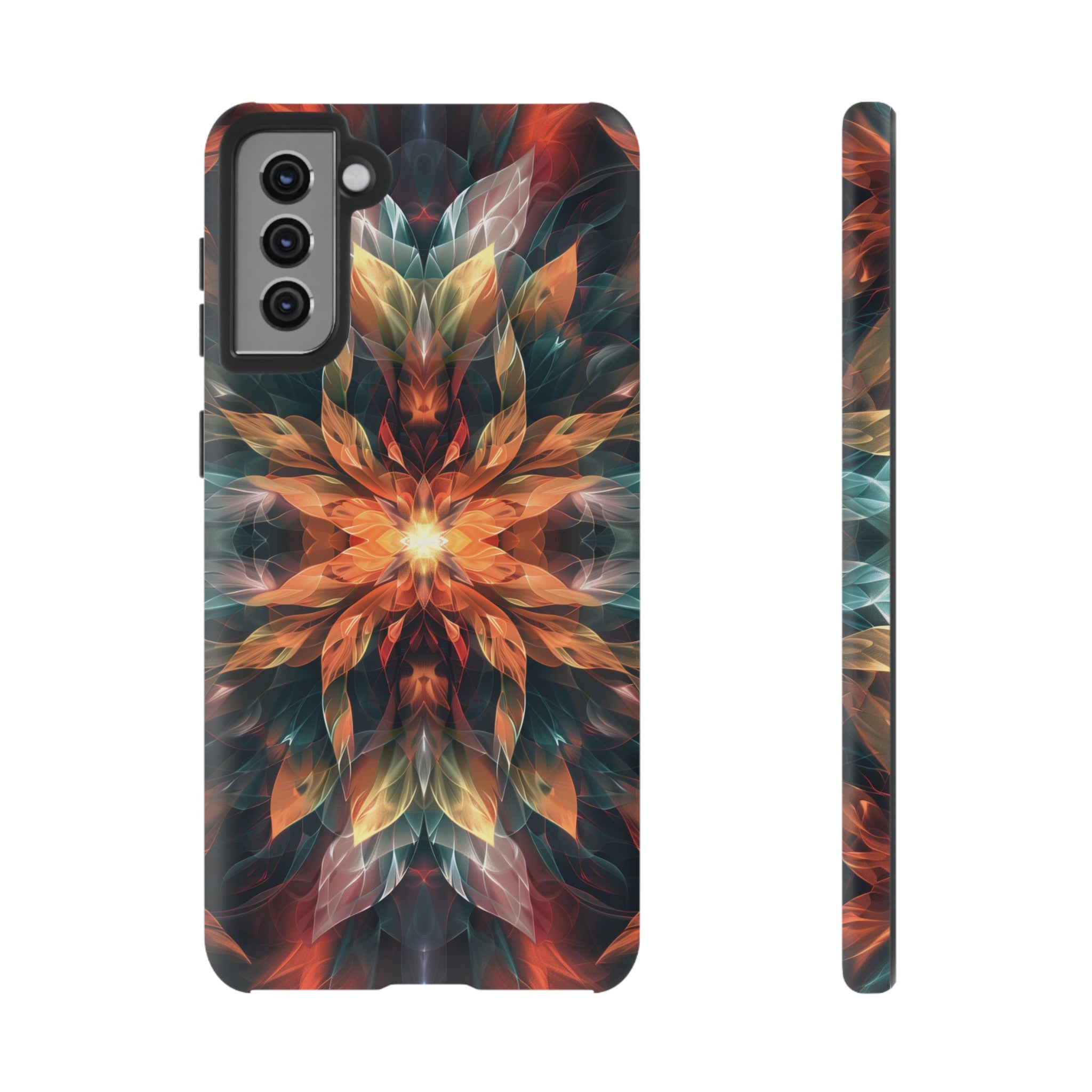 Radiant Bloom Fusion Tough Case