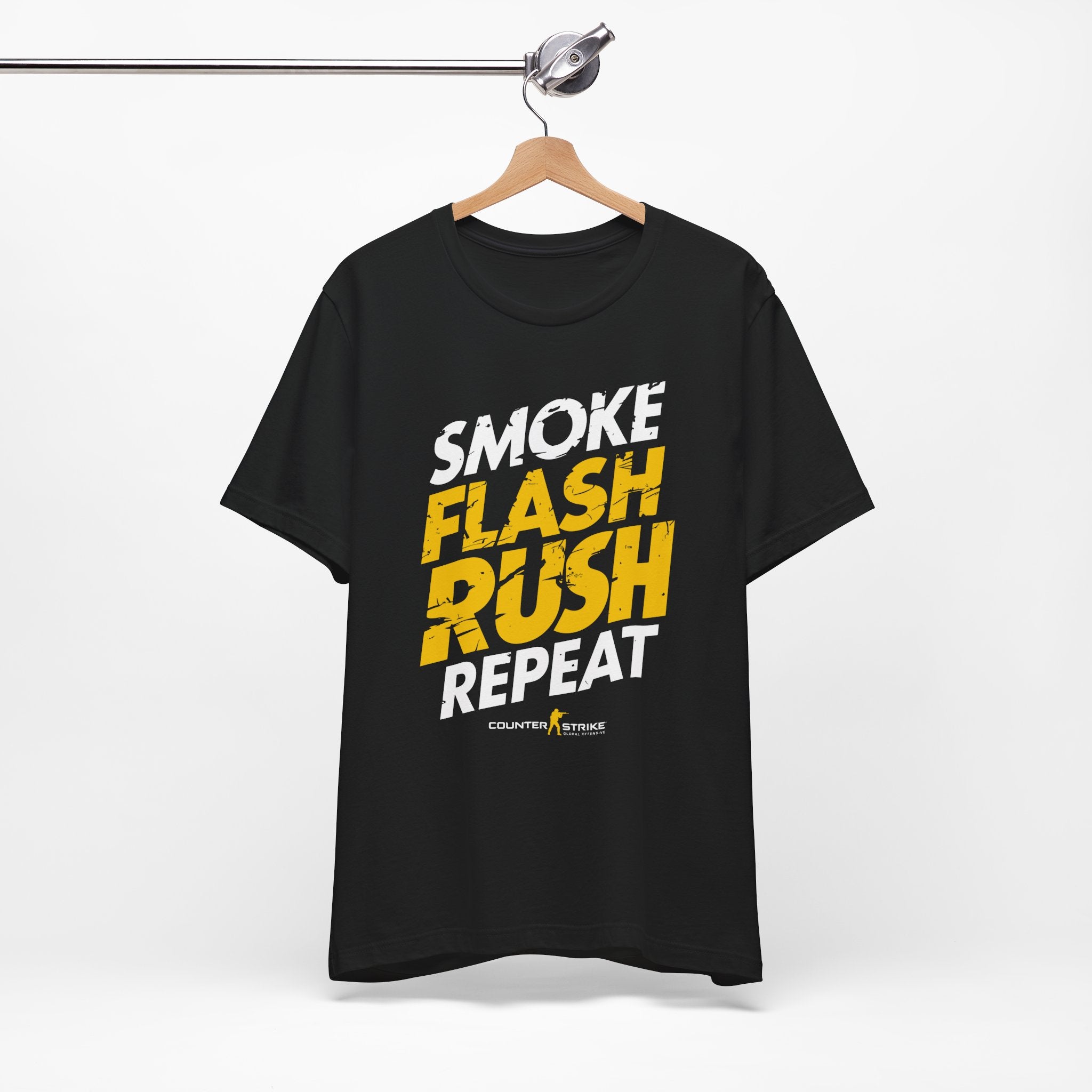 CSGO Smoke Flash Rush Repeat Unisex T-Shirt