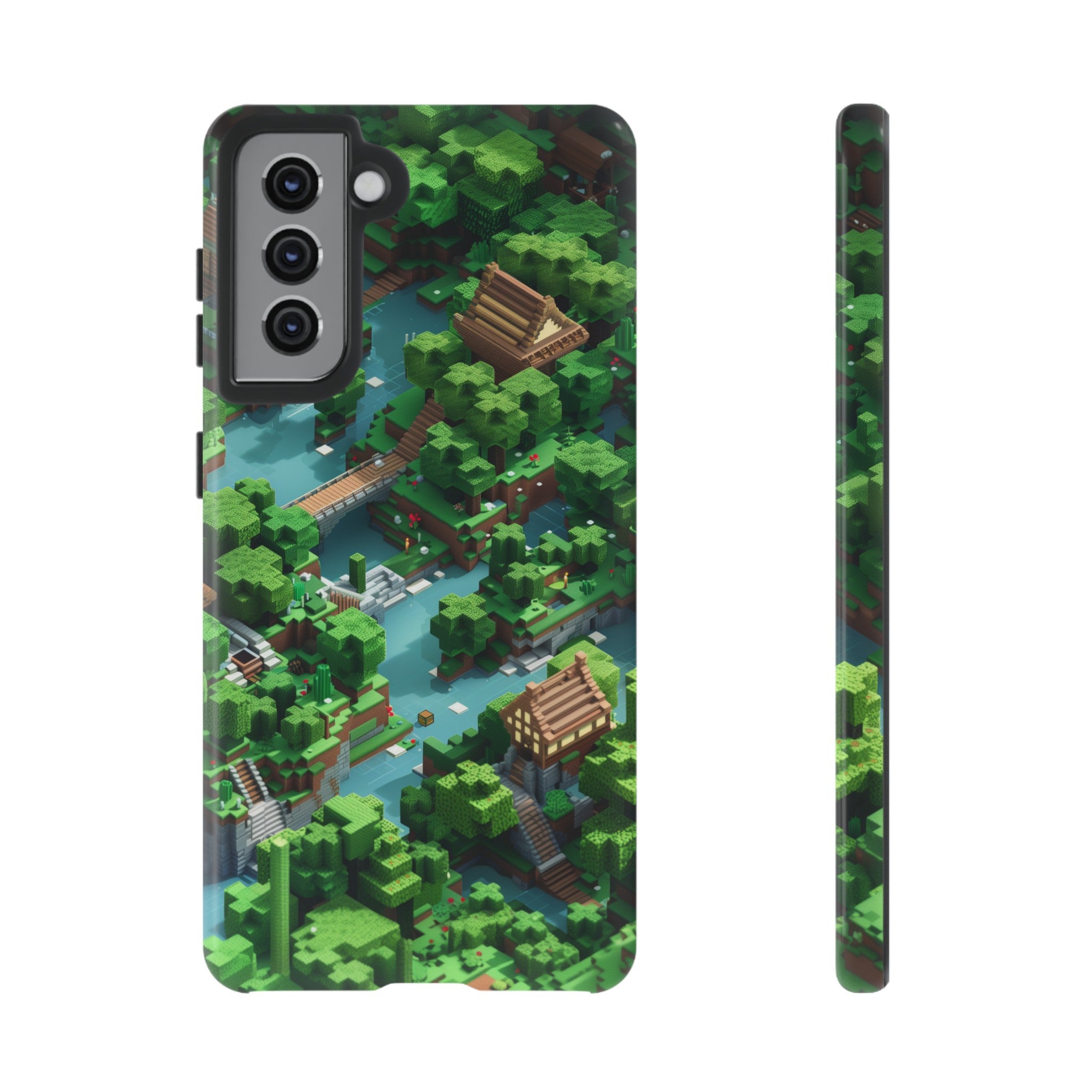 Minecraft Mini World Tough Case