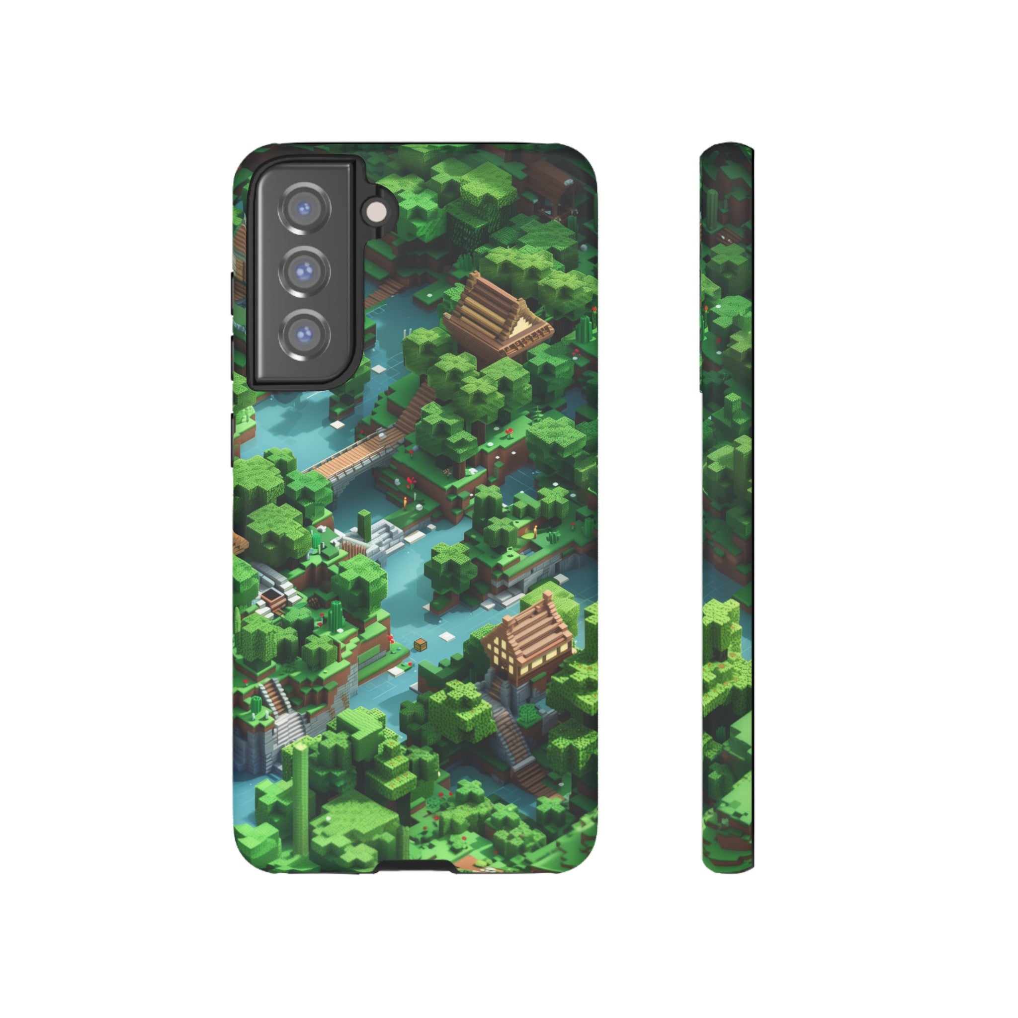 Minecraft Mini World Tough Case