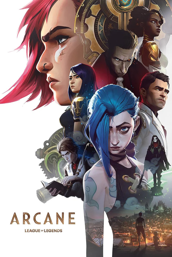 Arcane League Of Legends Poster