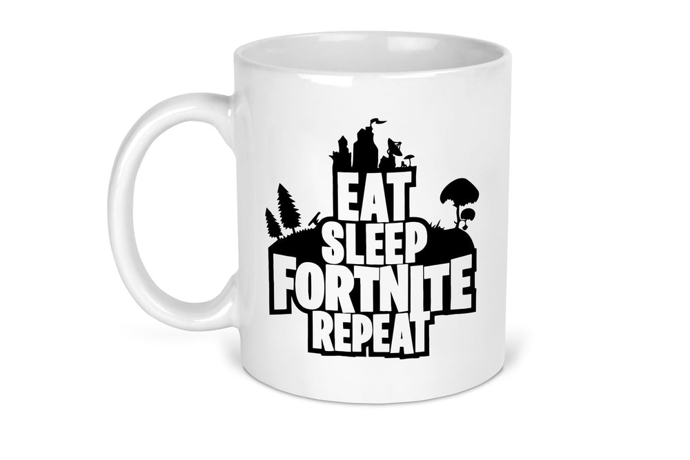 Eat Sleep Valorant Fortnite Mug