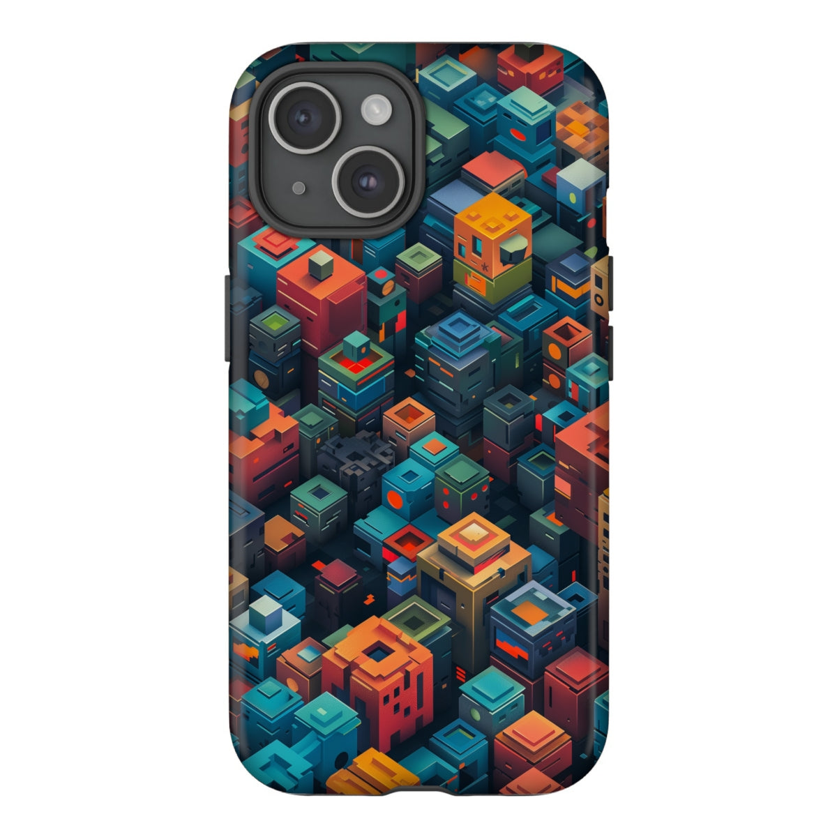 Pixel City Heights Tough Case