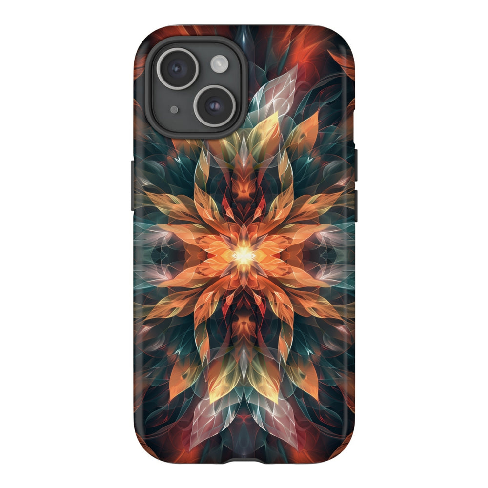 Radiant Bloom Fusion Tough Case