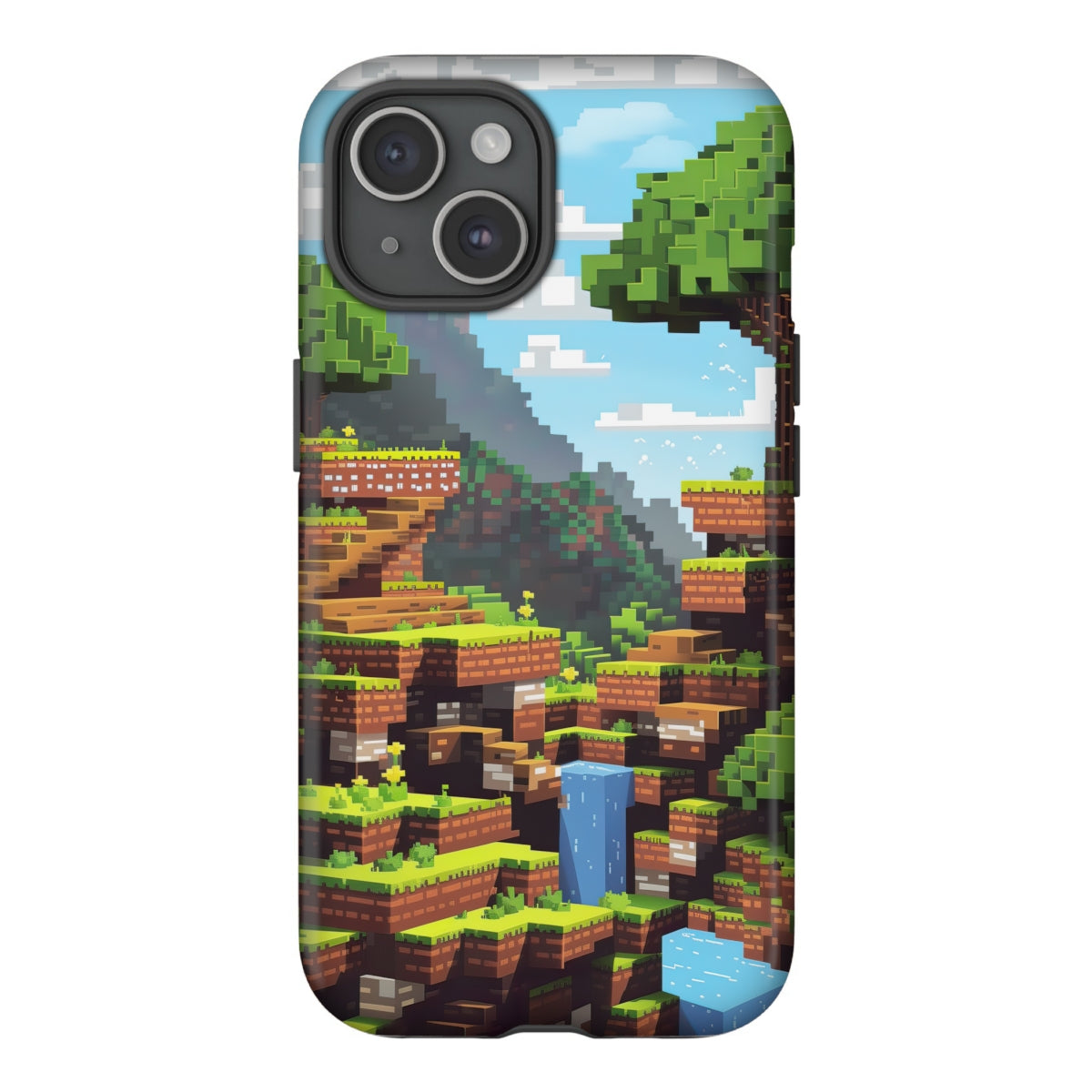 Minecraft Green Hills Tough Case