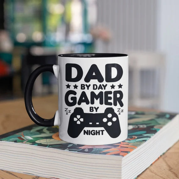 Dad By Day Gamer By Night Mug