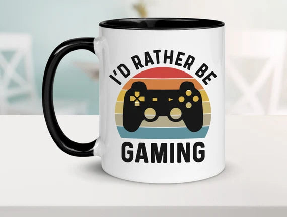 I'd Rather Be Gaming Mug